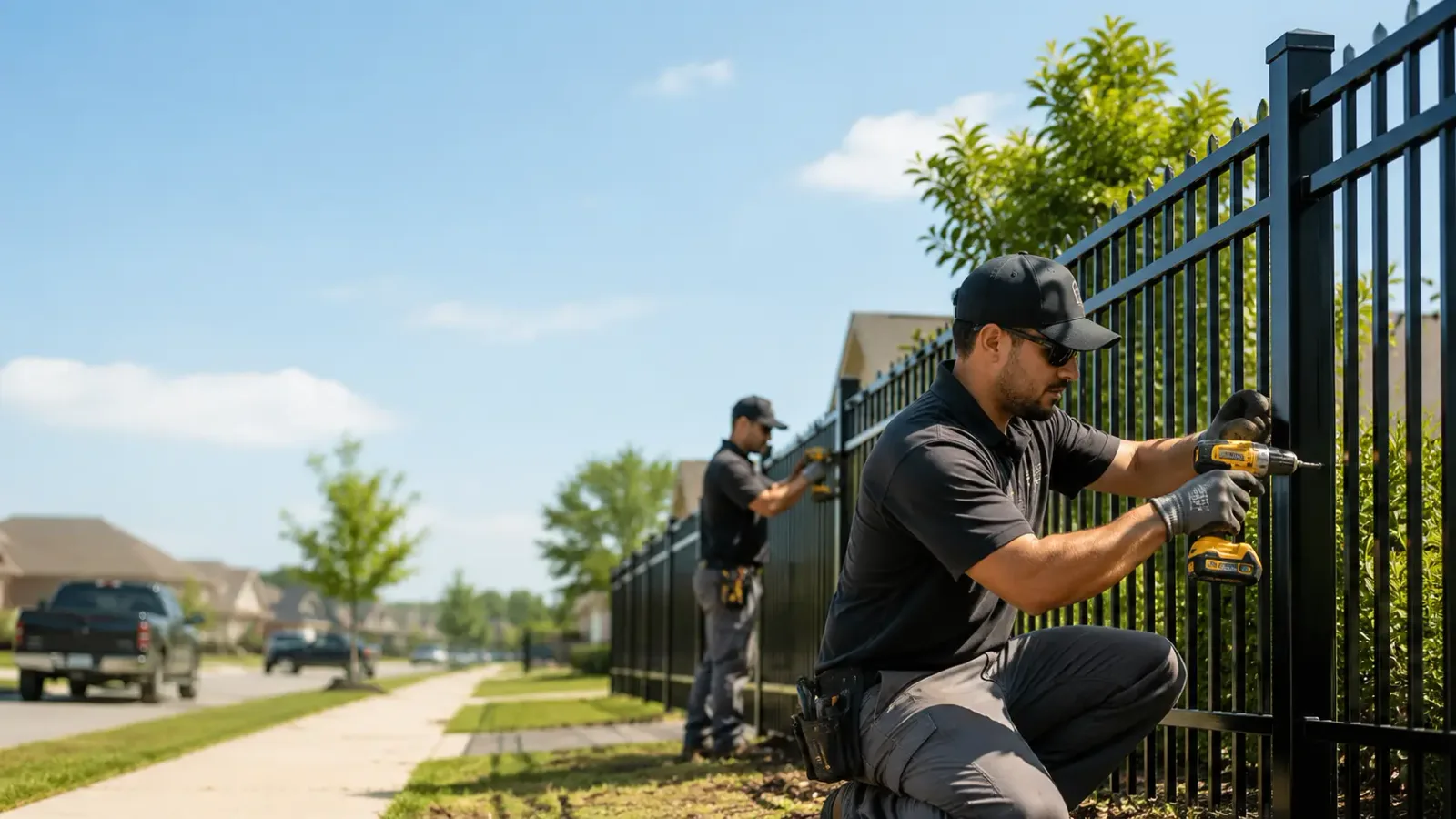 Metal Fence Installation in Springfield, IL